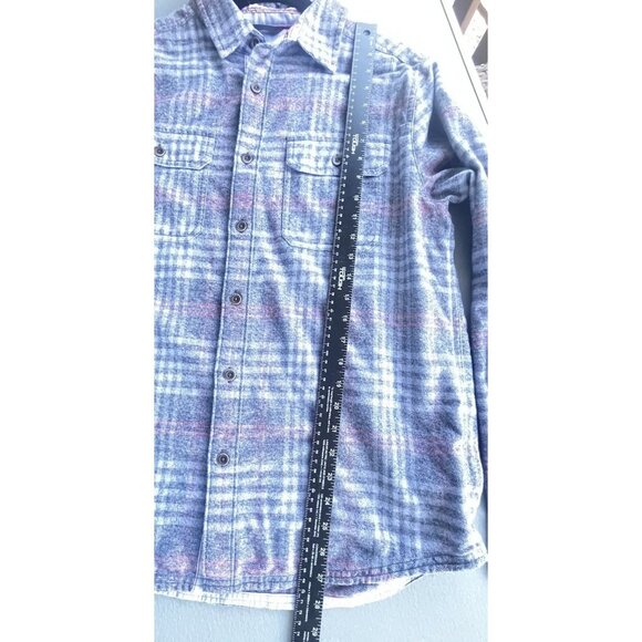 Marmot Jasper Midweight Flannel Shirt Medium Super Soft Long Sleeve Size Medium - Picture 12 of 14